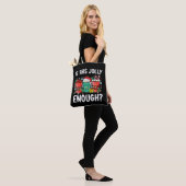 Is Dit Grappig genoeg Grappige Kerstman Kerstmis Tote Bag (Op model)