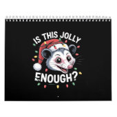 Is dit grappig genoeg? kerst-opossum sarcastisch kalender (Hoes)