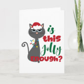 Is dit grappig genoeg? kerstkaart kaart (Voorkant)