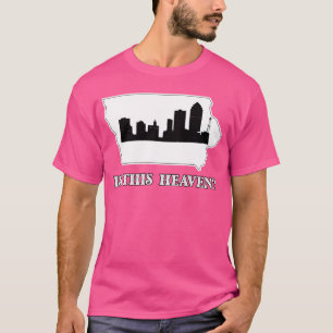 Is dit Heaven Iowa State Map Grappig citaat T-shirt