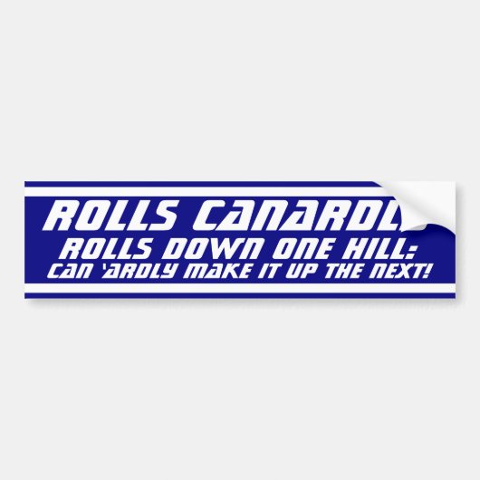 Is dit je auto? bumpersticker (Voorkant)