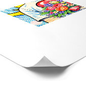 Is Dit Liefde? Klassieke Pop Art Poster (Hoek)