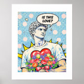 Is Dit Liefde? Klassieke Pop Art Poster (Voorkant)