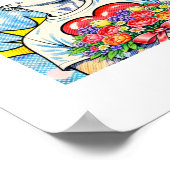 Is Dit Liefde? Klassieke Pop Art Poster (Hoek)