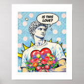 Is Dit Liefde? Klassieke Pop Art Poster (Voorkant)