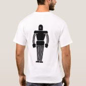 Is dit morgen dit - Robot T-shirt (Achterkant)