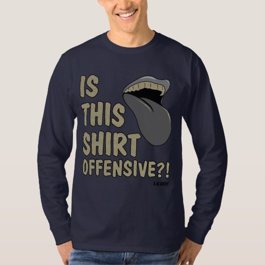 Is dit offensief t-shirt (Voorkant)