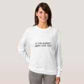 Is dit ook tegen de kledingcode? t-shirt (Voorkant volledig)