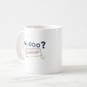 Is dit OOO? NIET-VERHANDELBAAR Koffiemok (Voorkant links)