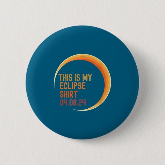 Is Eclipse 04 08 24 Totaal Ronde Button 5,7 Cm (Voorkant)