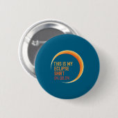Is Eclipse 04 08 24 Totaal Ronde Button 5,7 Cm (Voorkant /achterkant)