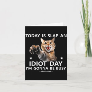 Is een klapdag, ik ga het druk hebben leuk grap le kaart