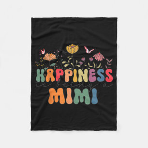 Is een Mimi aankondigings Moederdag Fleece Deken