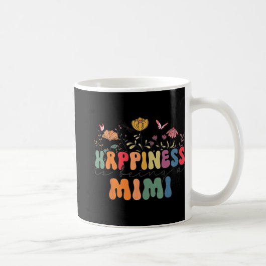 Is een Mimi aankondigings Moederdag Koffiemok (Rechts)