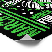 is een nationale maand ter kennis van nierziekten poster (Hoek)