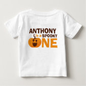 Is een Spooky One Halloween Pumpkin 1e verjaardag (Achterkant)