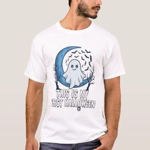Is Eerste Halloween Geest Halve Maan Vleermuizen_1 T-shirt