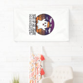 Is Eerste Halloween Geest Pompoen Hoed Vleermuizen Spandoek (Insitu)