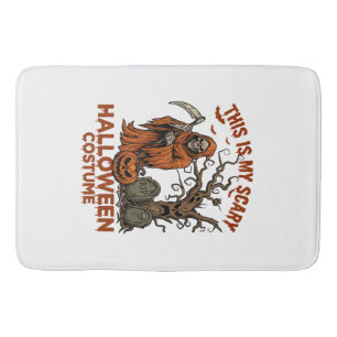 Is eng engelsch Halloween kostuum Oranje Reaper Po Badmat