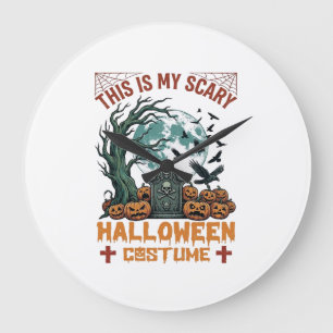 Is Eng Halloween Kostuum Grafsteen Pompoenen Maan Grote Klok