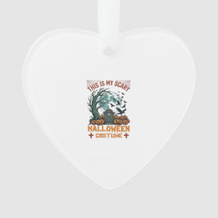 Is Eng Halloween Kostuum Grafsteen Pompoenen Maan Ornament