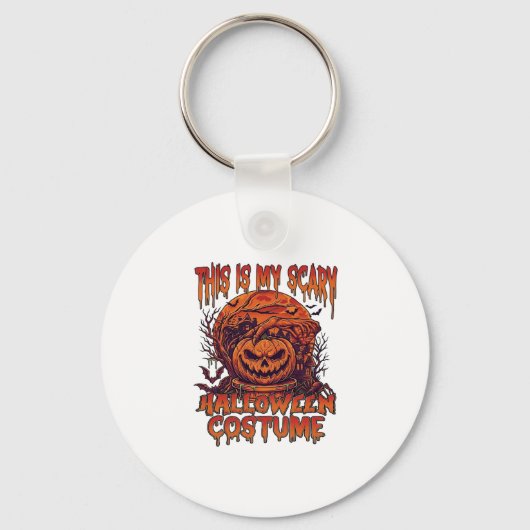 Is Eng Halloween Kostuum Pompoen Spin Bat_1 Sleutelhanger (Voorkant)