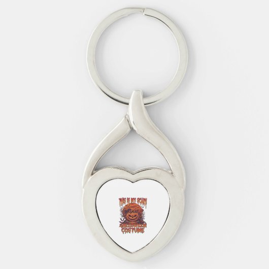 Is Eng Halloween Kostuum Pompoen Spin Bat_1 Sleutelhanger (Voorkant)