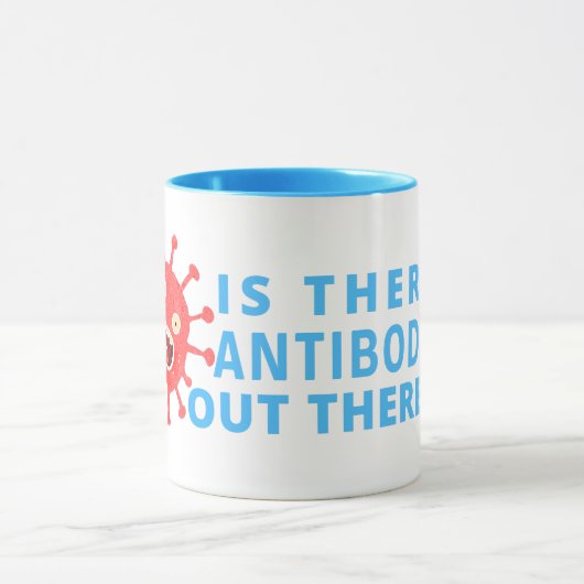 Is er antilichaam in het laboratorium? mok (Midden)