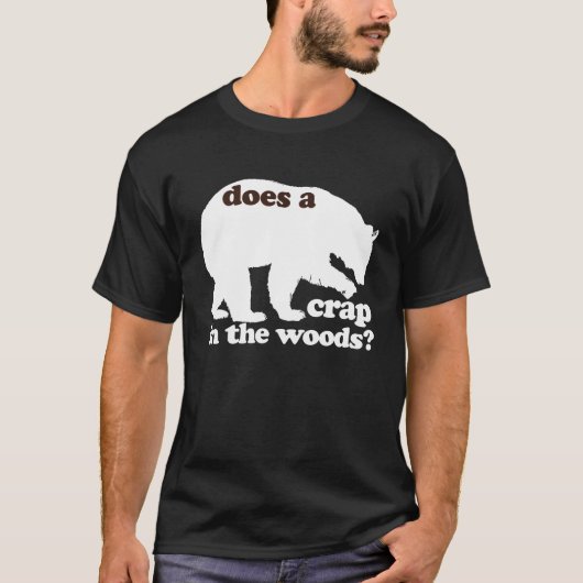 Is er een Beer in de Bossen? T-shirt (Voorkant)