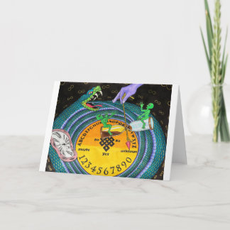 Is er een einde aan de tijd? kaart