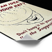 Is er een idee onder uw Pet? Suggestievak Poster (Hoek)