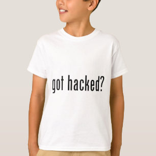 Is er gehackt? t-shirt