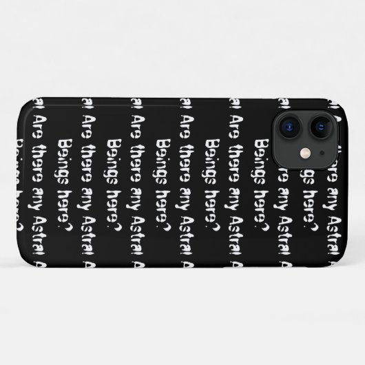 Is er hier een Astral wezens? Case-Mate iPhone Case (Achterkant (horizontaal))