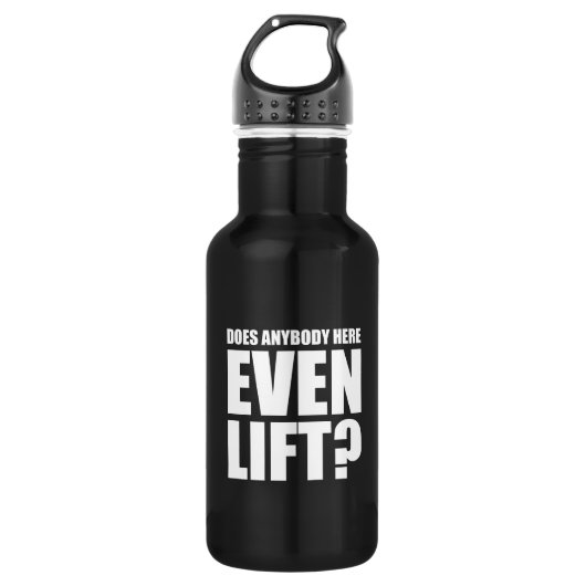 Is er hier zelfs LIft? Waterfles (Voorkant)