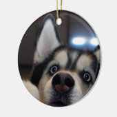 Is er iemand? keramisch ornament (Links)