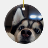 Is er iemand? keramisch ornament (Achterkant)