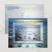 Is er iets zo groots gebeurd? briefkaart (Voorkant / Achterkant)