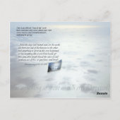 Is er iets zo groots gebeurd? briefkaart (Achterkant)