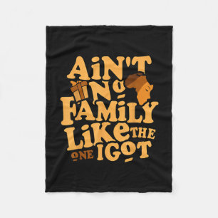 Is familie niet zoals degene die een grappige fami fleece deken