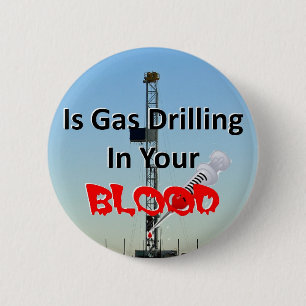 Is gas in uw bloed ronde button 5,7 cm