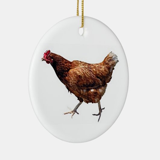 IS GEEN CHICKEN COOL CHRISTMAS ORNAMENT (Rechts)