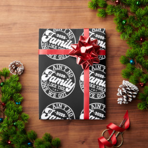 Is geen familie zoals Humor Leuke verjaardagsfeest Cadeaupapier