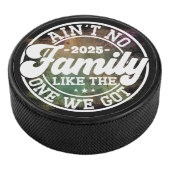 Is geen familie zoals Humor Leuke verjaardagsfeest Hockey Puck (3/4)