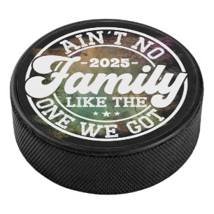 Is geen familie zoals Humor Leuke verjaardagsfeest Hockey Puck