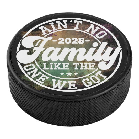 Is geen familie zoals Humor Leuke verjaardagsfeest Hockey Puck (3/4)
