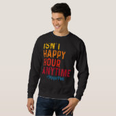 Is geen Happy Hour Anytime Mega Pint 8 Trui (Voorkant volledig)