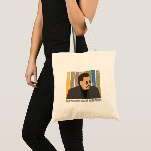 Is geen Happy Hour Anytime Tote Bag (Voorkant (product))