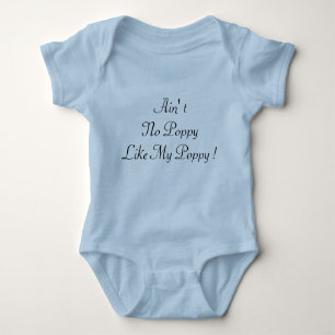 Is geen Poppy zoals mijn Poppy !...baby Romper