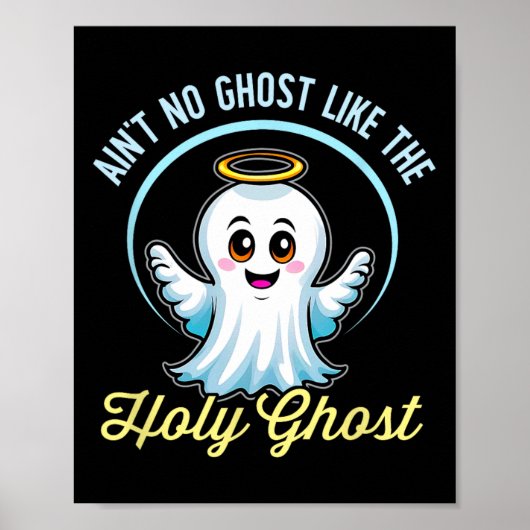 Is geen spook zoals de Heilige Geest Christelijk Poster (Voorkant)