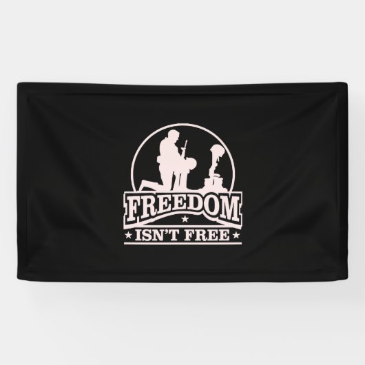 Is geen vrije herdenkingsdag spandoek (Horizontaal)